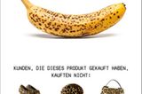 Das Essen, das wir in Europa wegwerfen, würde zwei Mal reichen, um alle Hungernden der Welt zu ernähren. Also ran an die fleckigen Bananen!
