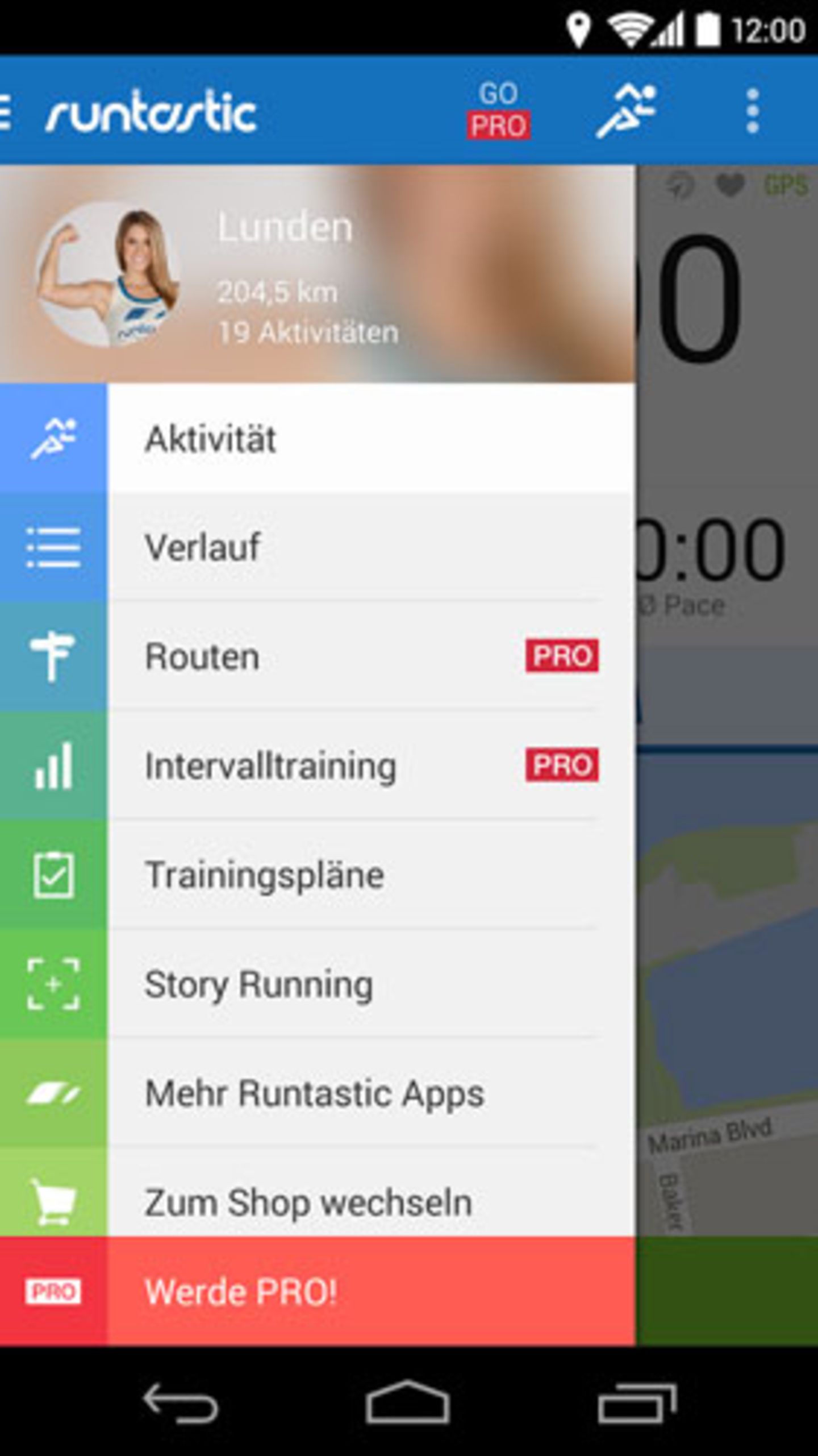 runtastic: Fitness-App für Joggen und andere Ausdauersportarten
