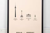 Das Designbüro "Me&Him&You" aus Dublin entwickelt die verschiedensten Designs: Logos, Räume, Kampagnen, Websites, Produkte, Bücher, ... und eben auch Poster. Mit der Städteserie bekennen Sie sich ganz stilvoll zu Ihrer Lieblingsmetropole - zum Beispiel "Berlin", circa 60 Euro ...