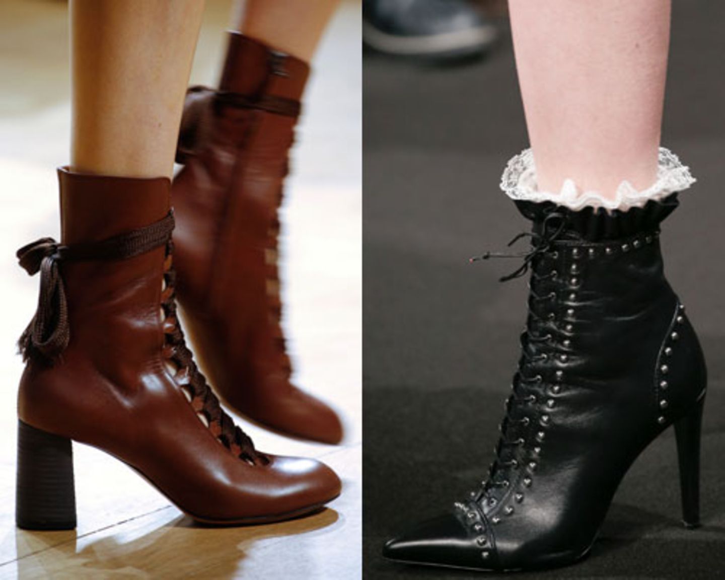 Neue Schuhe für Herbst/Winter 2015: Schnürstiefeletten