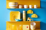 Ikea Wandregal gelb