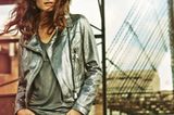 Lederjacke Rich&Royal Tanktop Monari Jeans Expresso