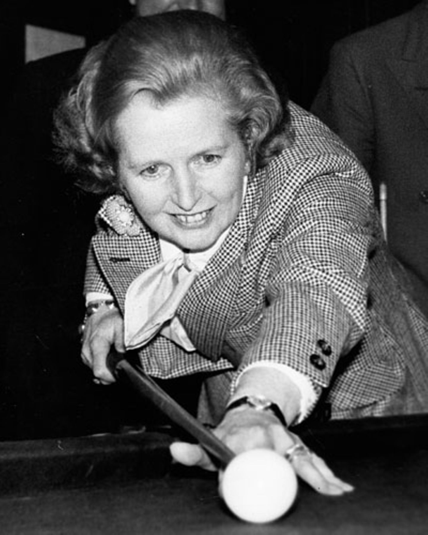 Margaret Thatcher Billard