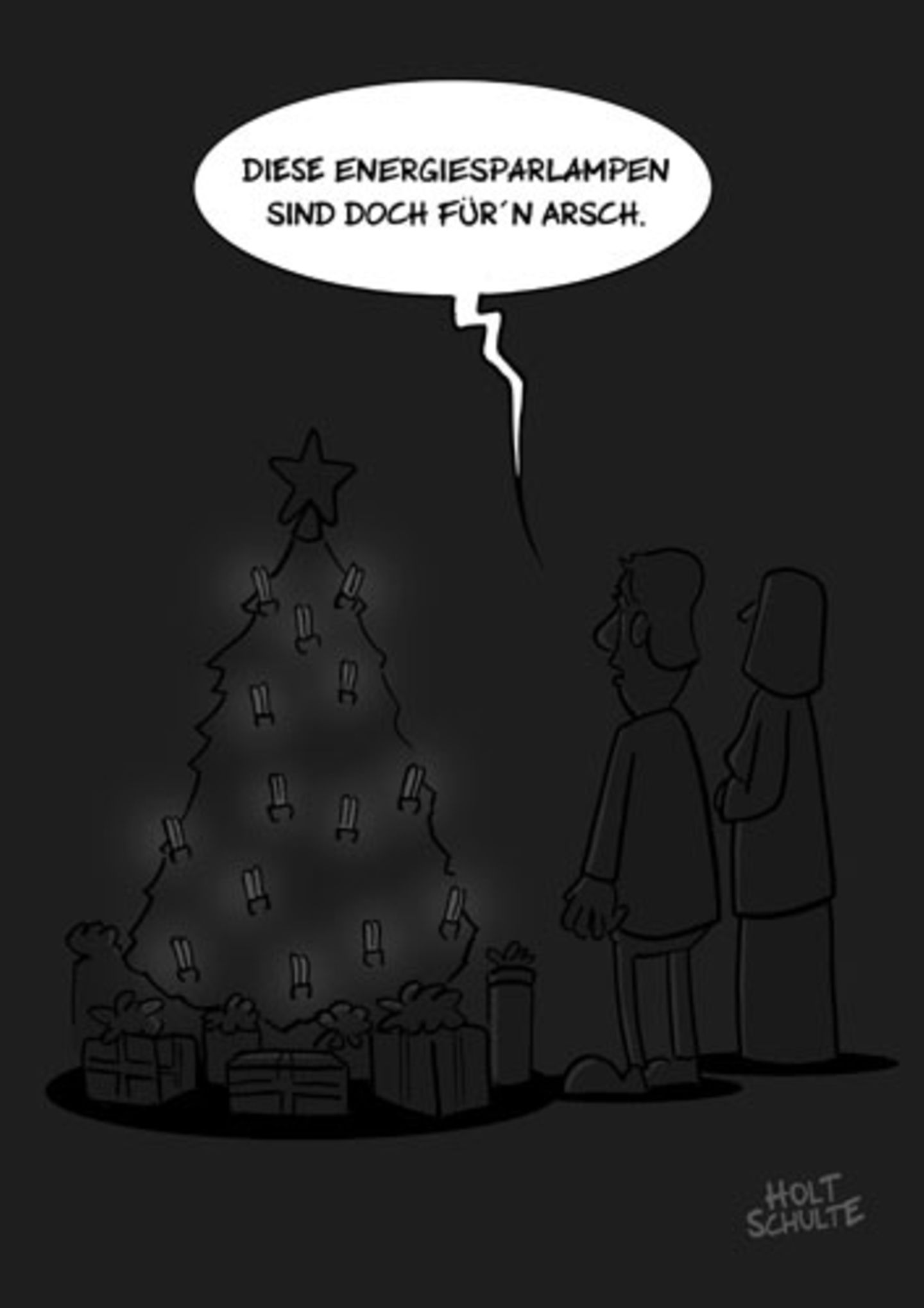 Weihnachten in Cartoons