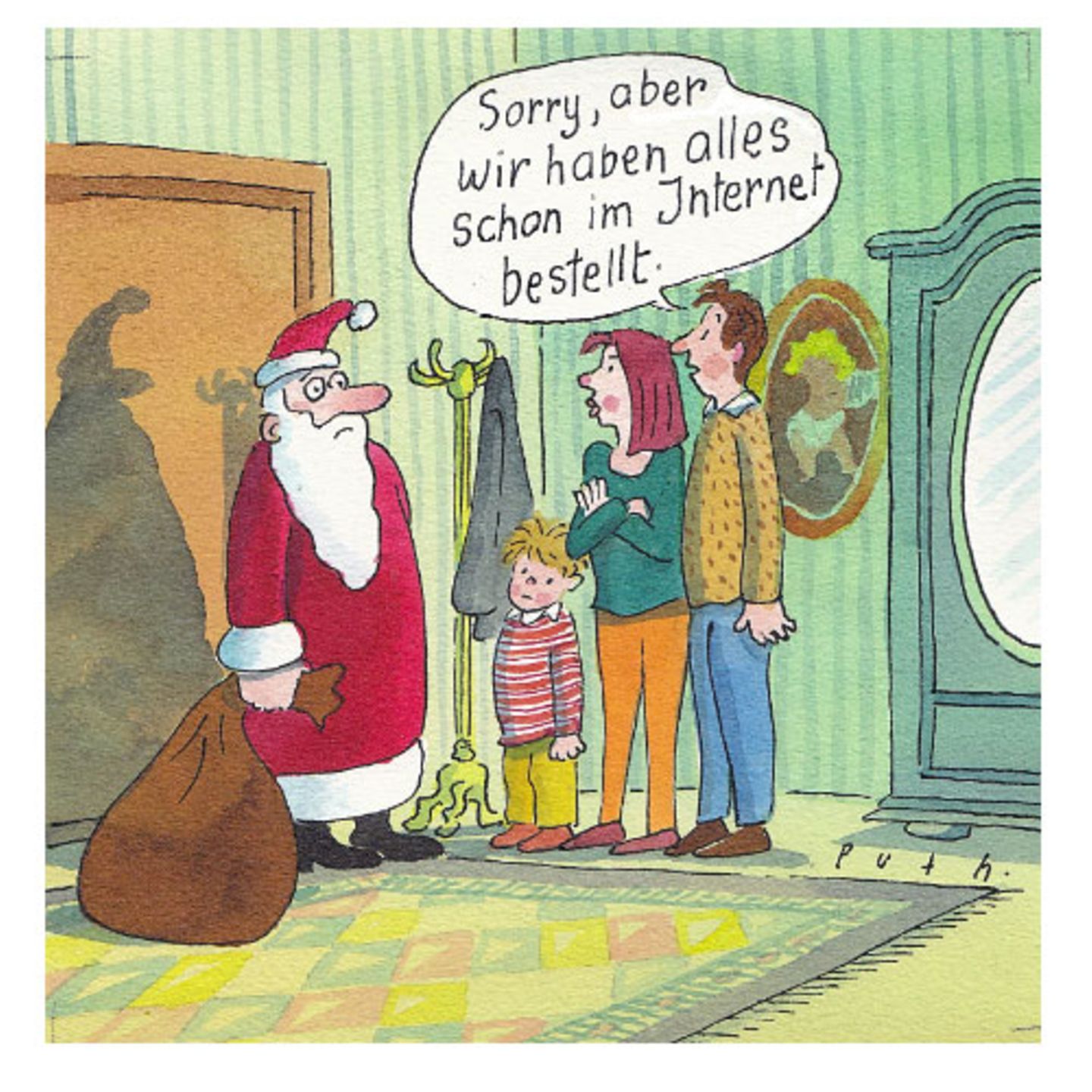 Weihnachten in Cartoons
