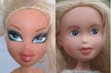 Kennen Sie Bratz-Puppen? Die kleinen Plastik-Girlies sind vor einigen Jahren als Konkurrenz-Produkt zu Mattels Barbie auf den Markt gekommen und haben inzwischen auch deutsche Kinderzimmer erobert. Millionenfach werden sie in aller Welt verkauft. Bratz-Puppen sind kleiner, sehen aber noch viel künstlicher aus als Barbie. Auffällig sind vor allem die stark geschminkten Augen und riesigen Köpfe, die auf einem dünnen Körperchen stecken. Sonia Singh, die im australischen Tasmanien lebt, gefallen die schrillen Puppen überhaupt nicht. Der Tussi-Stil passt nicht zu dem naturverbundenen Leben, das ihre Familie führt. Also beschloss sie, Bratz-Puppen nach ihrem Geschmack umzugestalten. Das Ergebnis ist umwerfend: Puppen, die aussehen wie echte Mädchen, natürlich und dabei sehr hübsch. Singh nennt sie die "Tree Change Dolls". "Tree Change" steht für die Verwandlung des Glamour-Stils in einen eher bodenständigen Look. Ihre Modelle findet Sonia Singh meist in Second-Hand-Läden. Dann malt sie ihnen mit Farbe komplett neue Gesichter, ohne Make-up, mit kleineren Augen und Mündern. Sie verpasst den Puppen eine neue Frisur und etwas größere, normal geformte Füße. Auch die Kleidung entwirft sie selbst, zusammen mit ihrer Mutter. Statt Miniröcken und Highheels tragen die "Tree Change Dolls" selbstgemachte Strickkleider und Latzhosen. Sachen, mit denen ein Mädchen auch mal auf den Baum klettern kann.