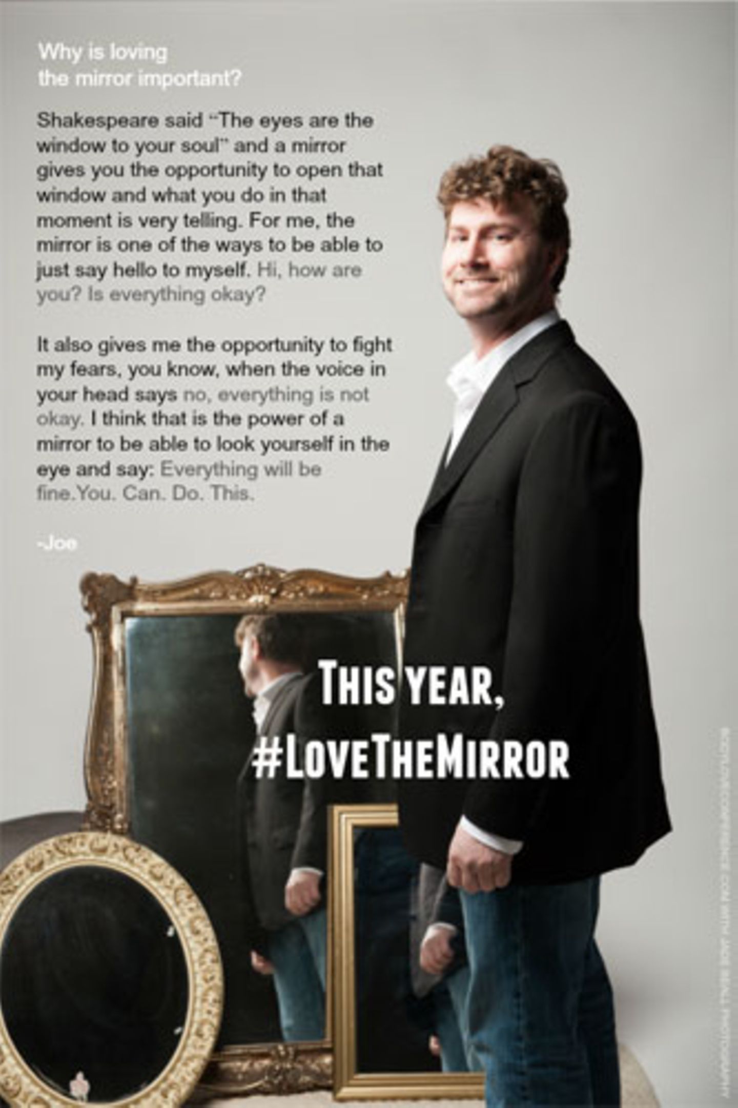 "Love the Mirror": Joe
