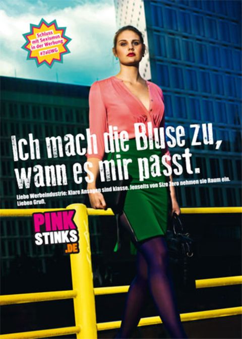 Werbung Pinkstinks Kampagne Gegen Sexismus Brigitte De