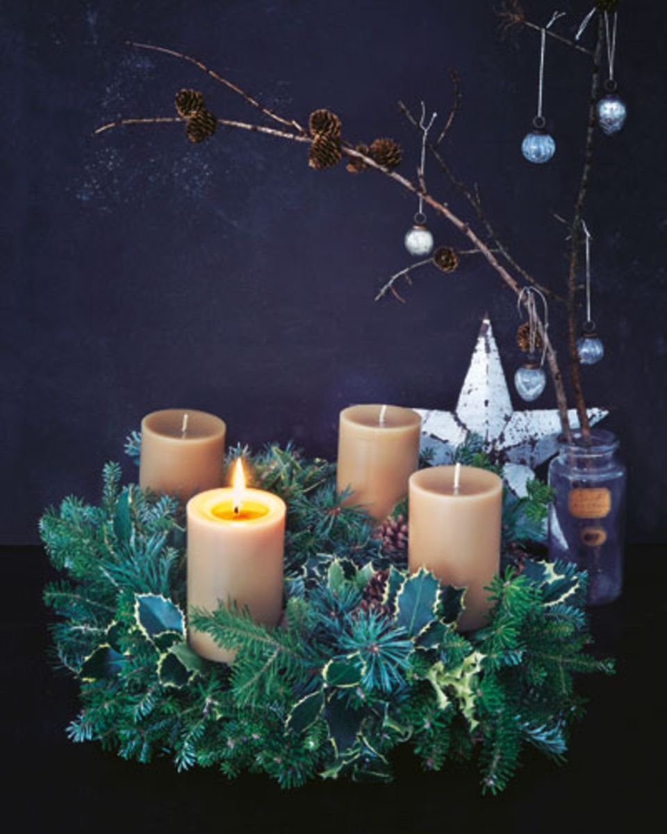 Weihnachtsdeko: Adventsdeko selber machen - 4 Ideen  BRIGITTE.de