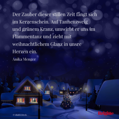 Schöne Zitate Zu Weihnachten | BRIGITTE.de