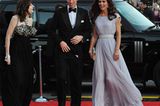 Kate & William roter Teppich