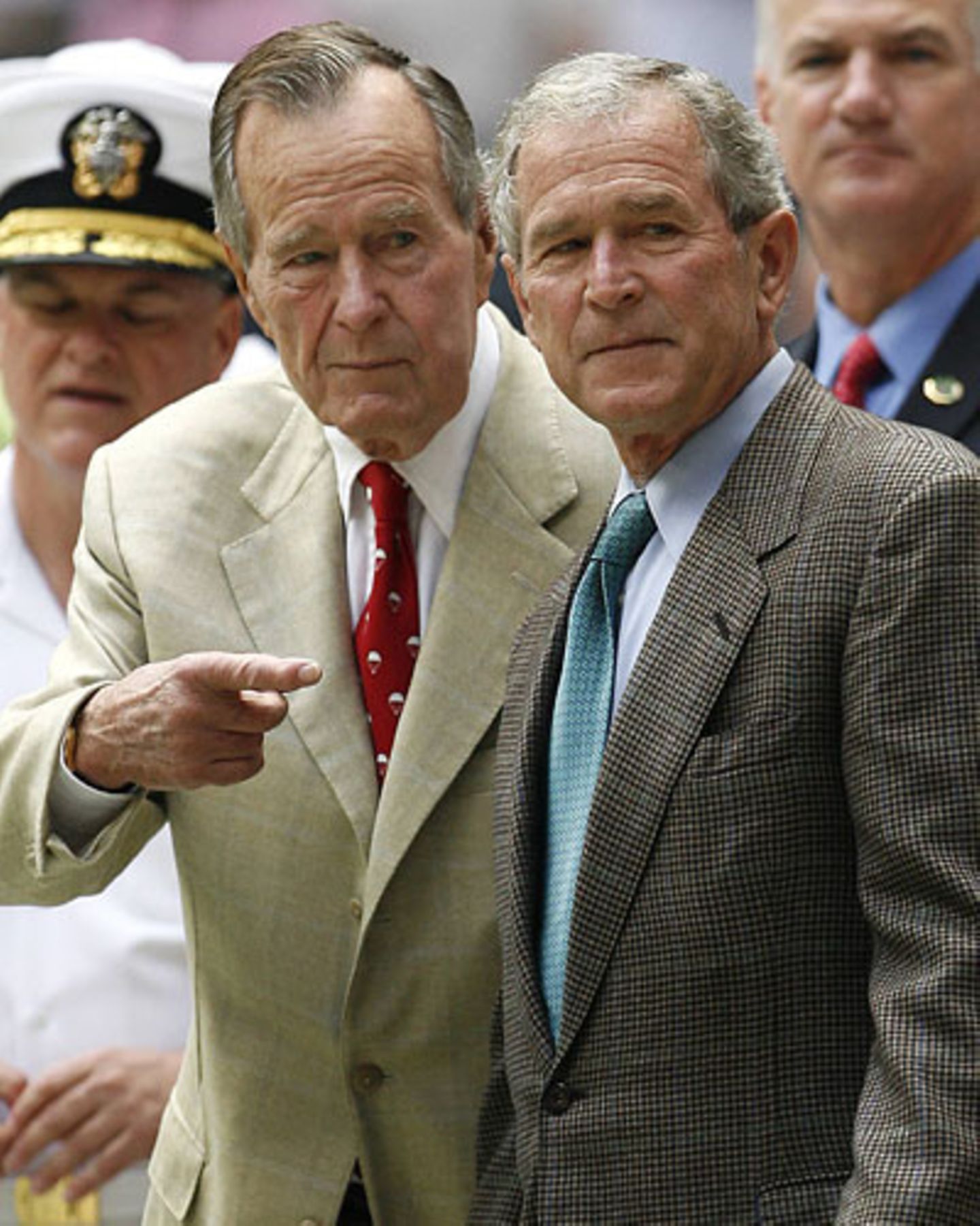 George Bush und George W. Bush