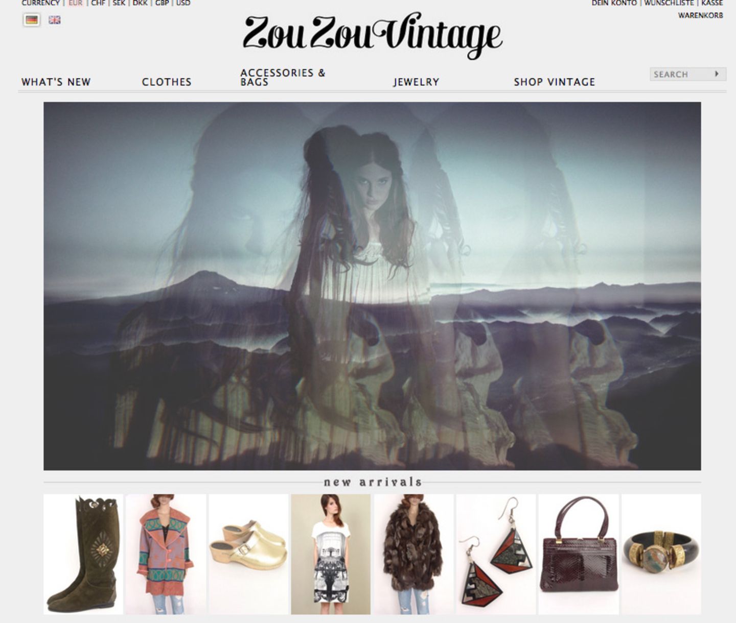 Die besten Vintage-Onlineshops: Zou Zou Vintage