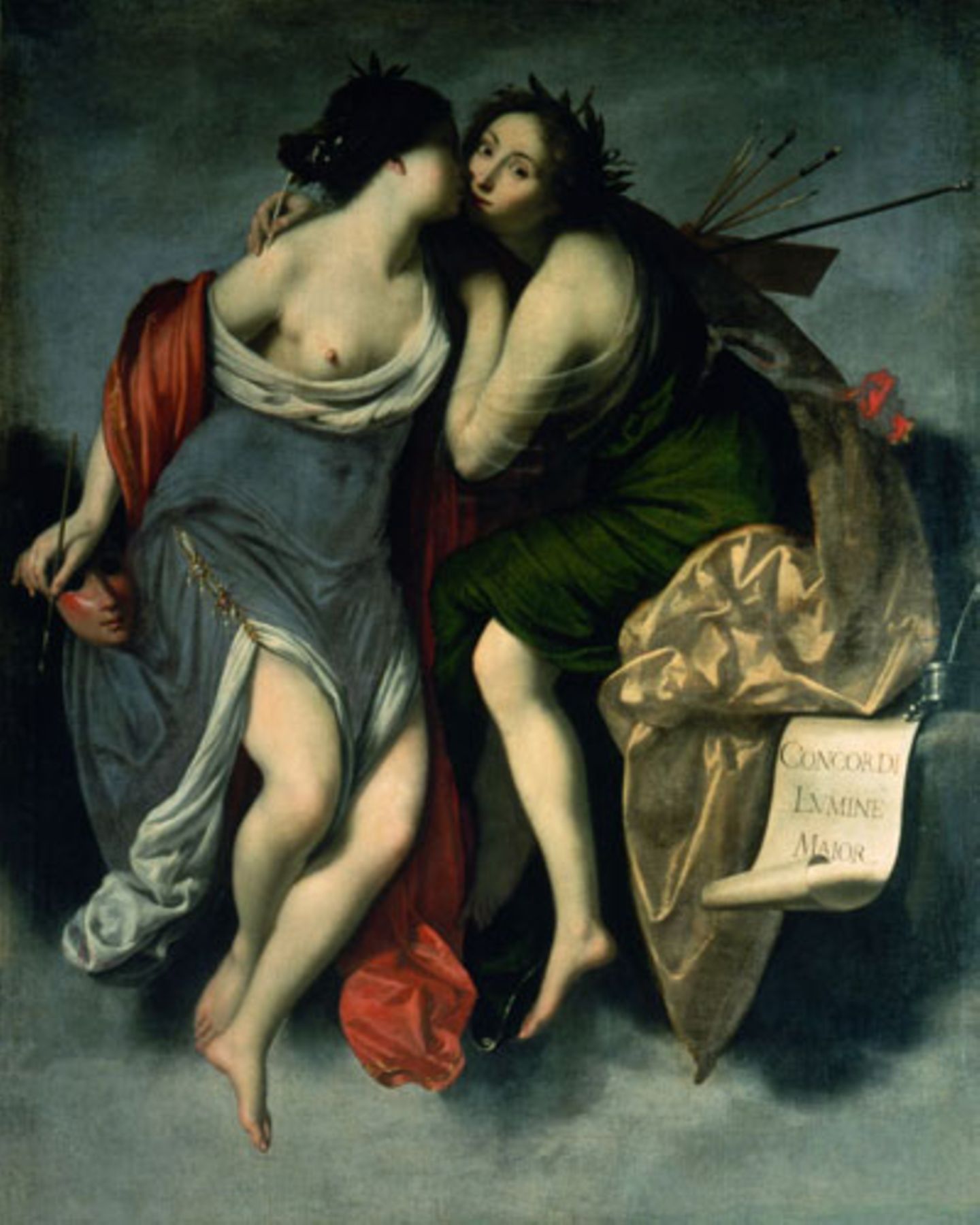 Francesco Furini: Die Malerei und die Dichtkunst, 1629