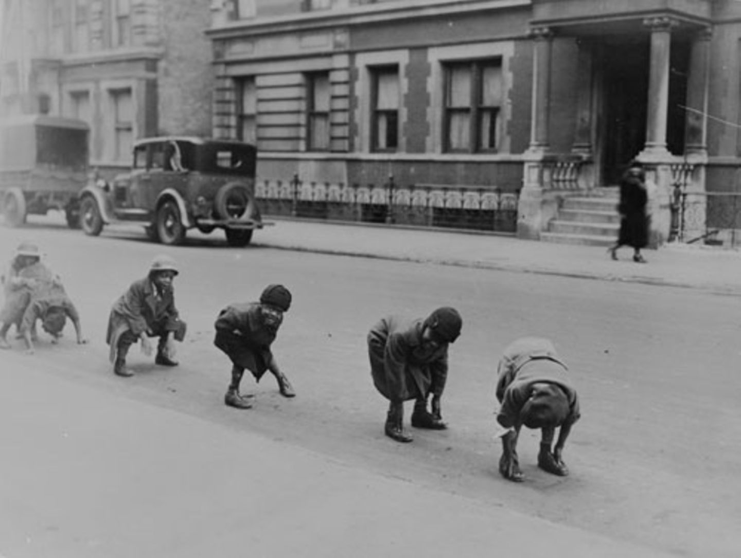 1935: Bockspringen in Harlem