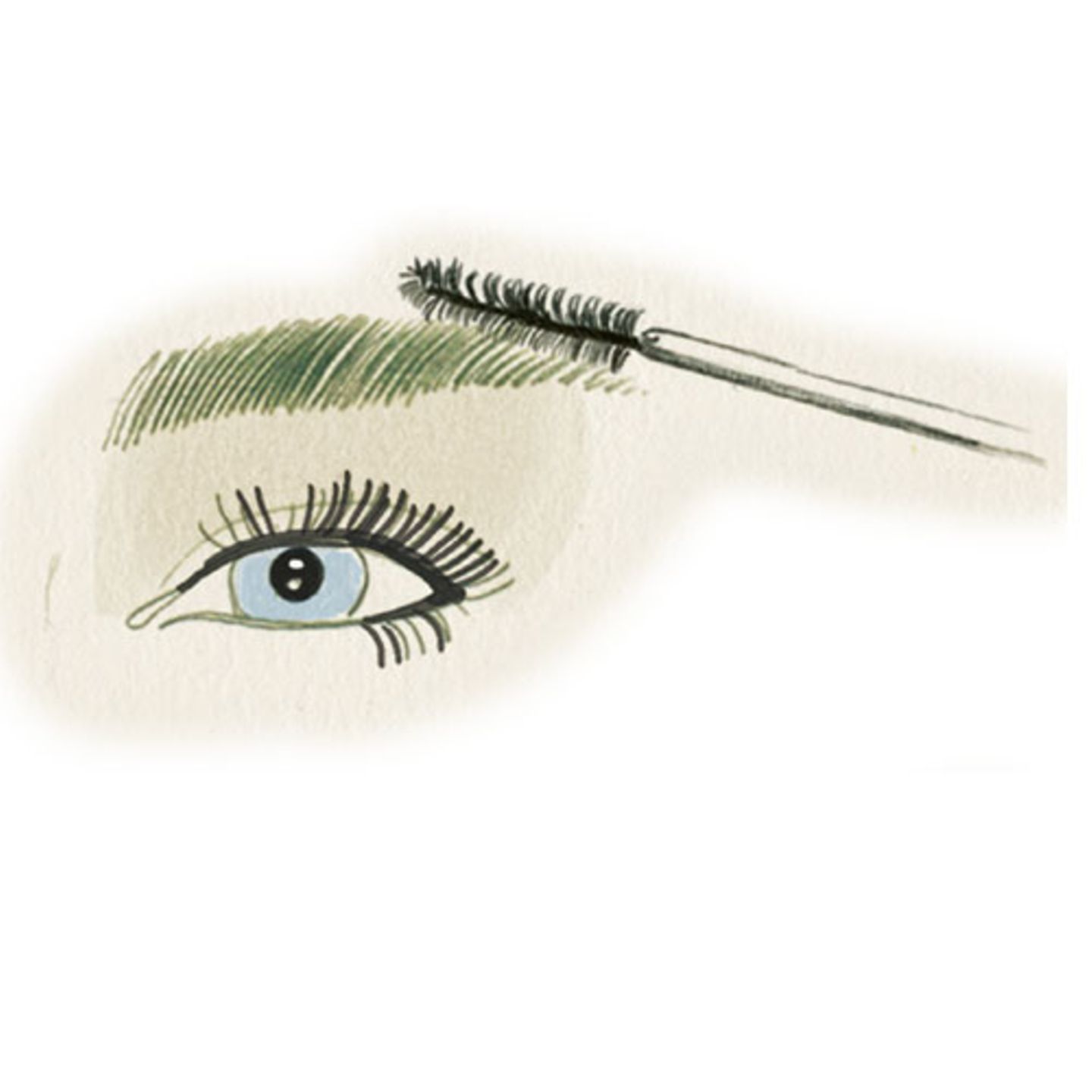 1. Widerspenstige Augenbrauen zähmen