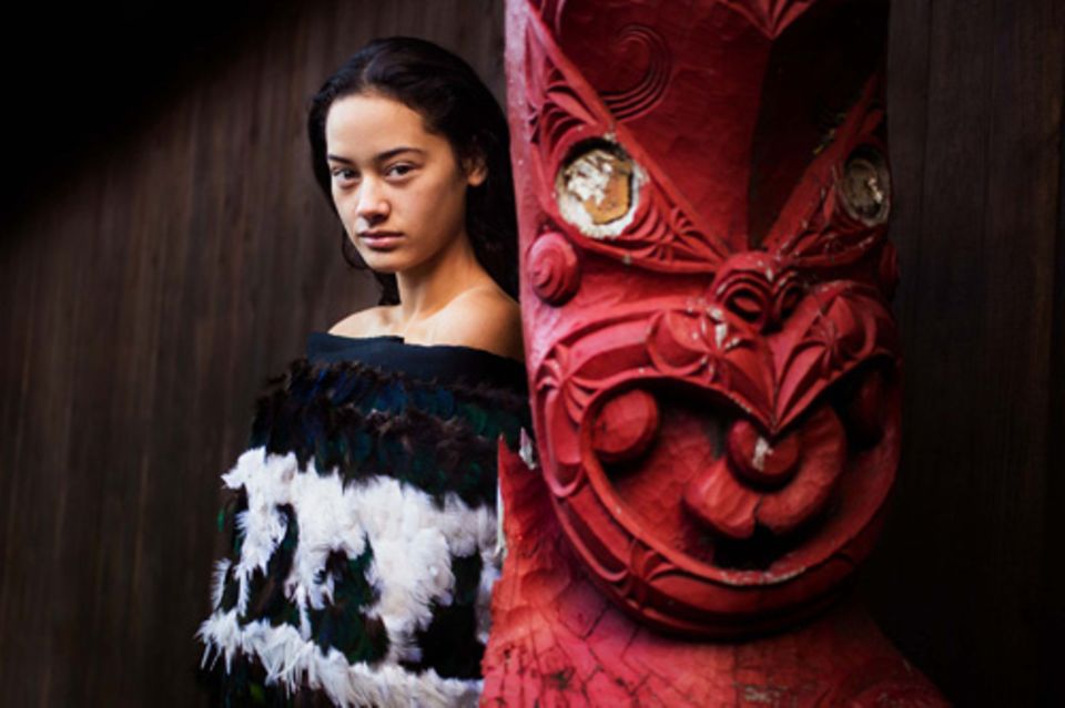 Maori Tempel in Neuseeland