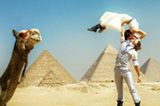"Mein Lieblings-Location waren die Pyramiden in Ägypten", so Cheetah Platt, "ein einzigartiger, magischer Ort."