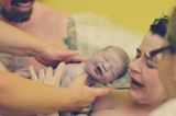 Ehrliches Mutterglück: Extrem, aber wunderschön: Faszinierende Bilder von einer Hausgeburt