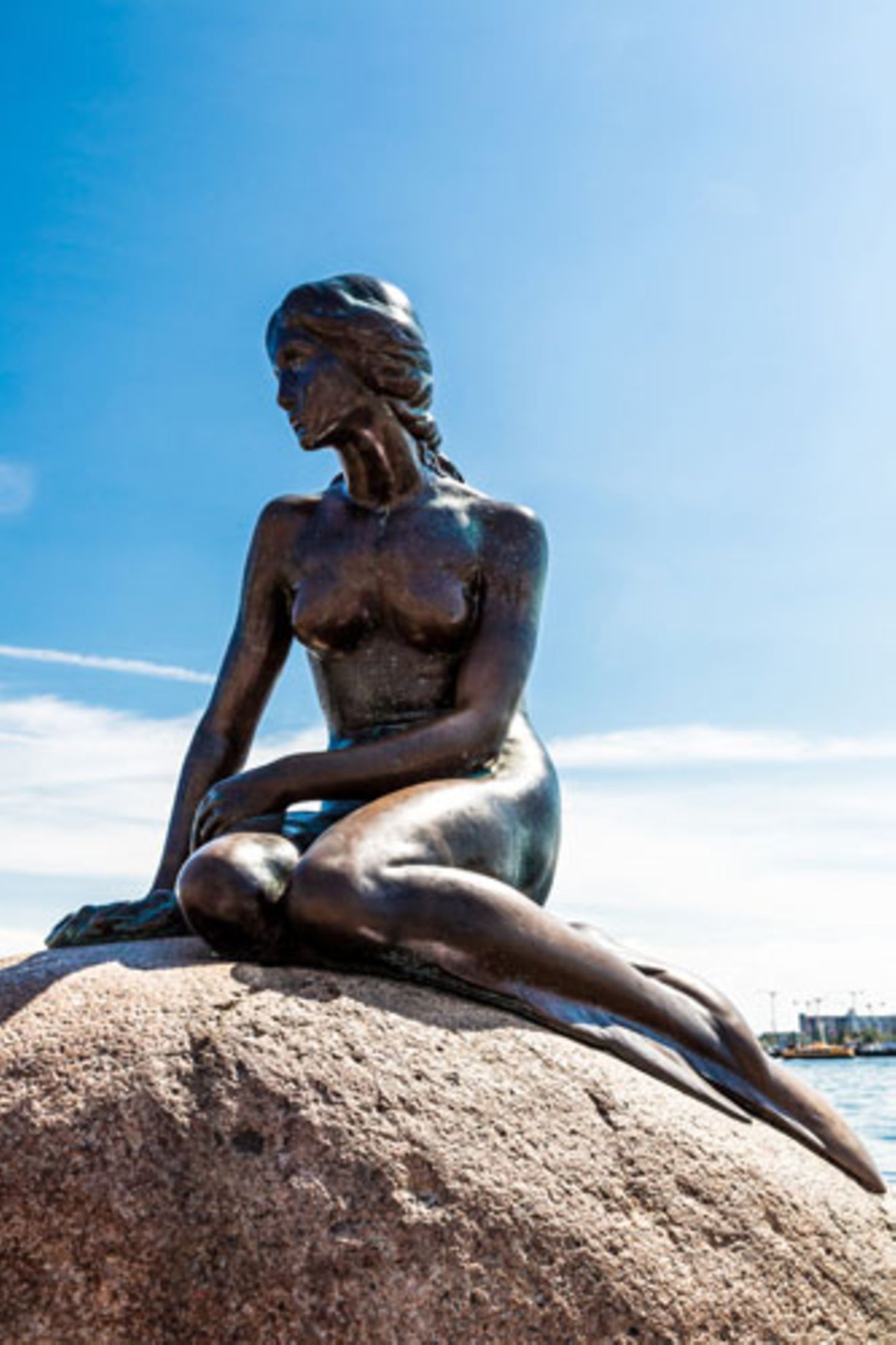 Die einsame Meerjungfrau in Kopenhagen ...