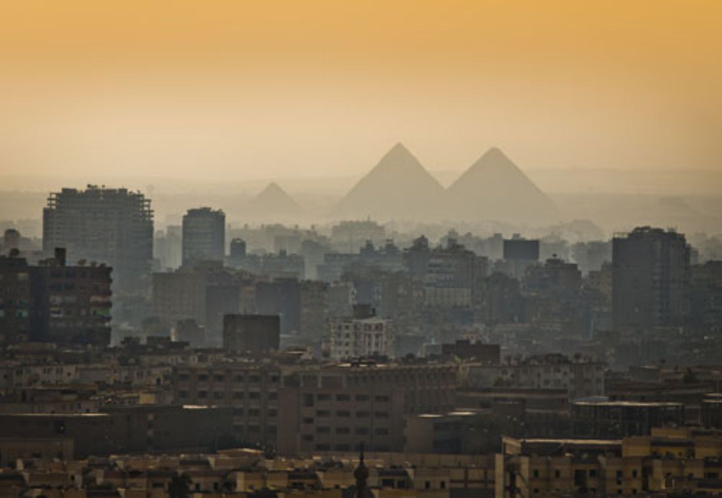 ... im Smog von Kairo