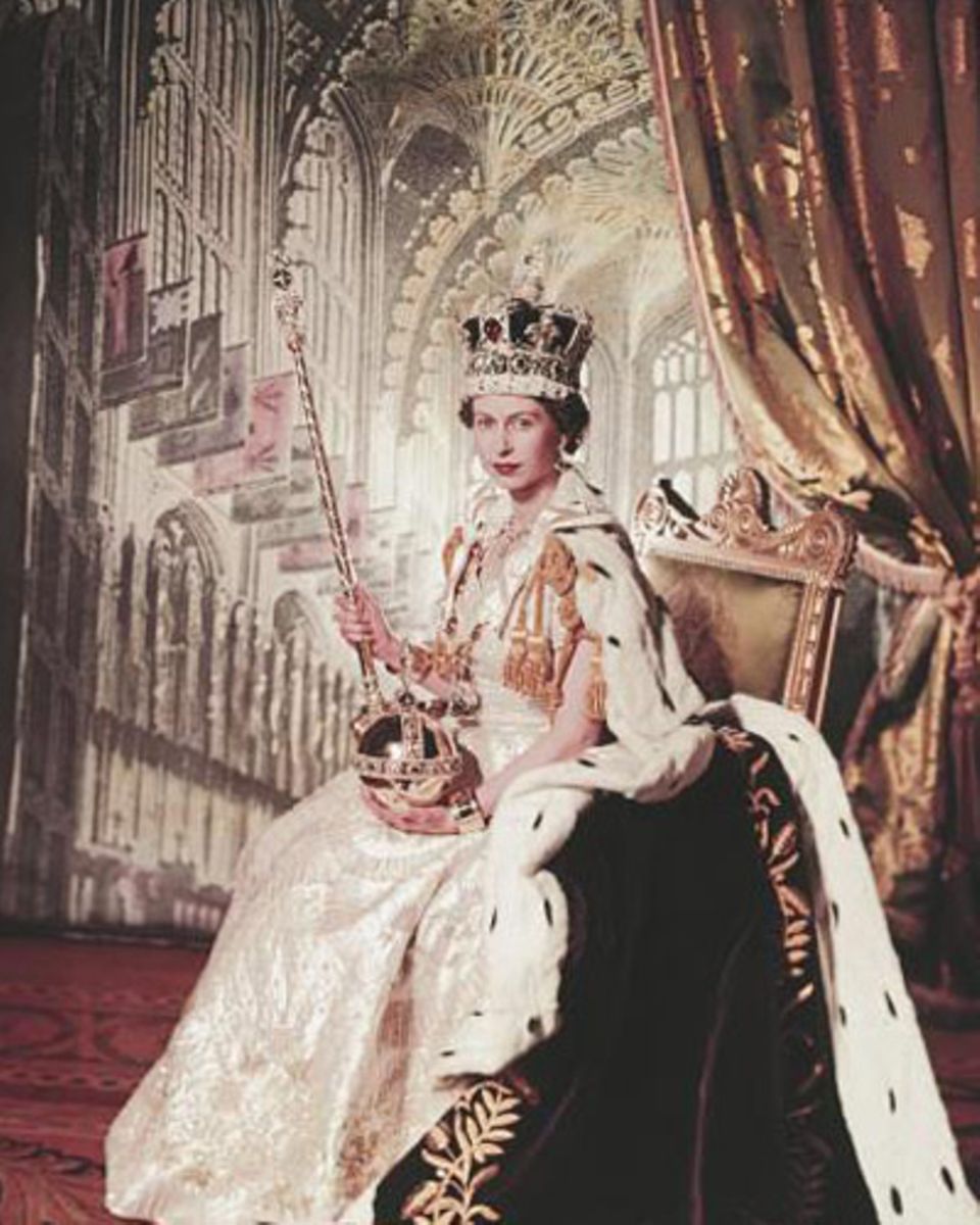 Elisabeth II. - geboren 1926 - Königin von Großbritannien und Nordirland