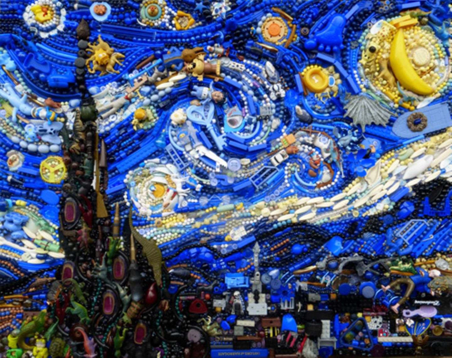 Noch ein van Gogh: "Sternennacht"