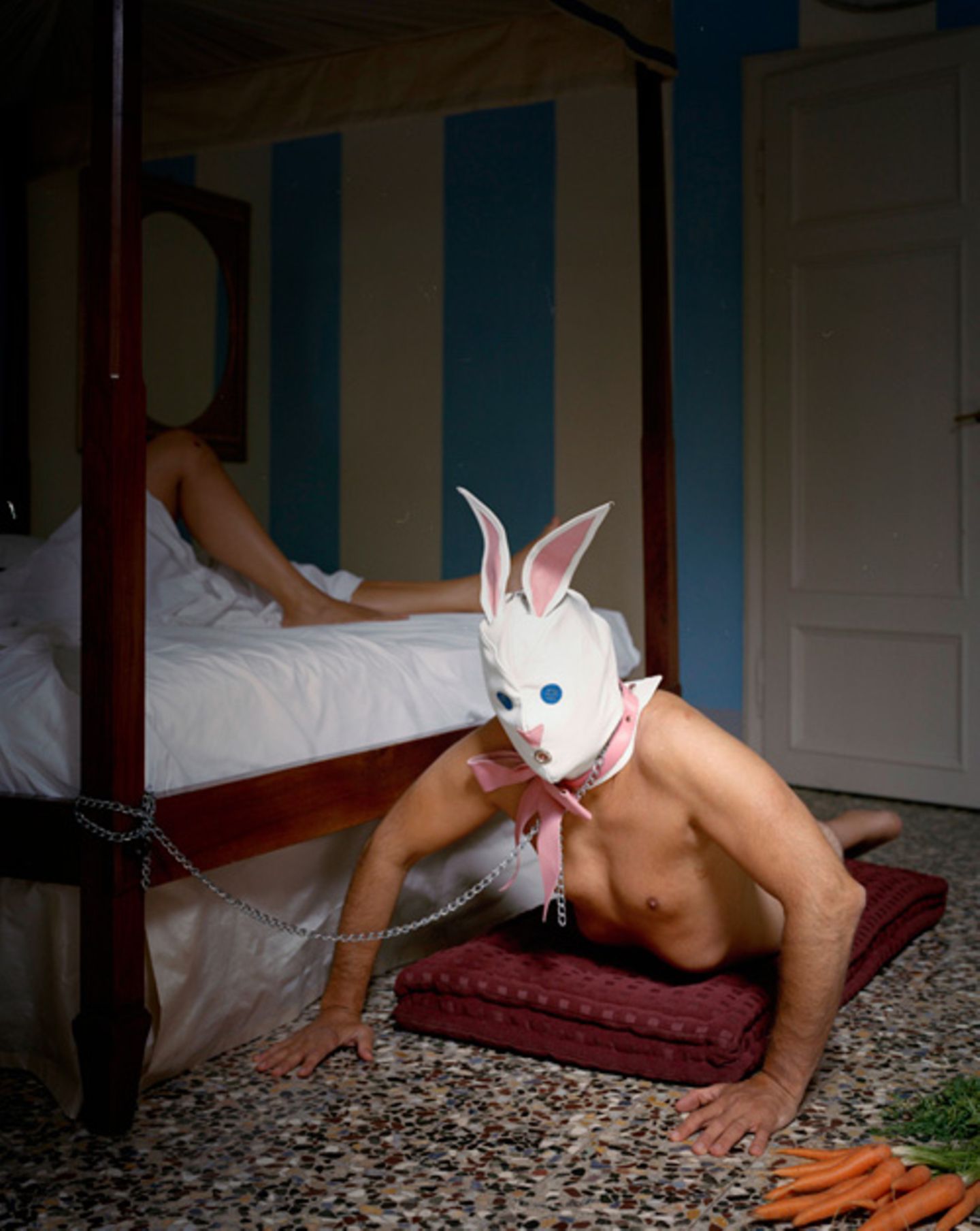 Bewegende Fotos: Die Fotografien zeigen auch sexuelle Fantasien ihrer Protagonisten.