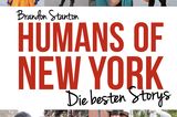 Das Buch "Humans of New York. Die besten Storys" ist im Riva-Verlag erschienen (432 Seiten 19,99 Euro).
