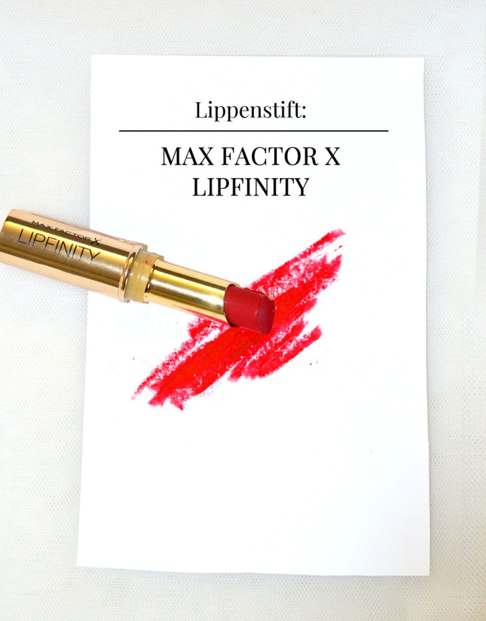 Max Factor Lipfinity, Farbe "40", getestet von BRIGITTE-Community-Managerin Katrin