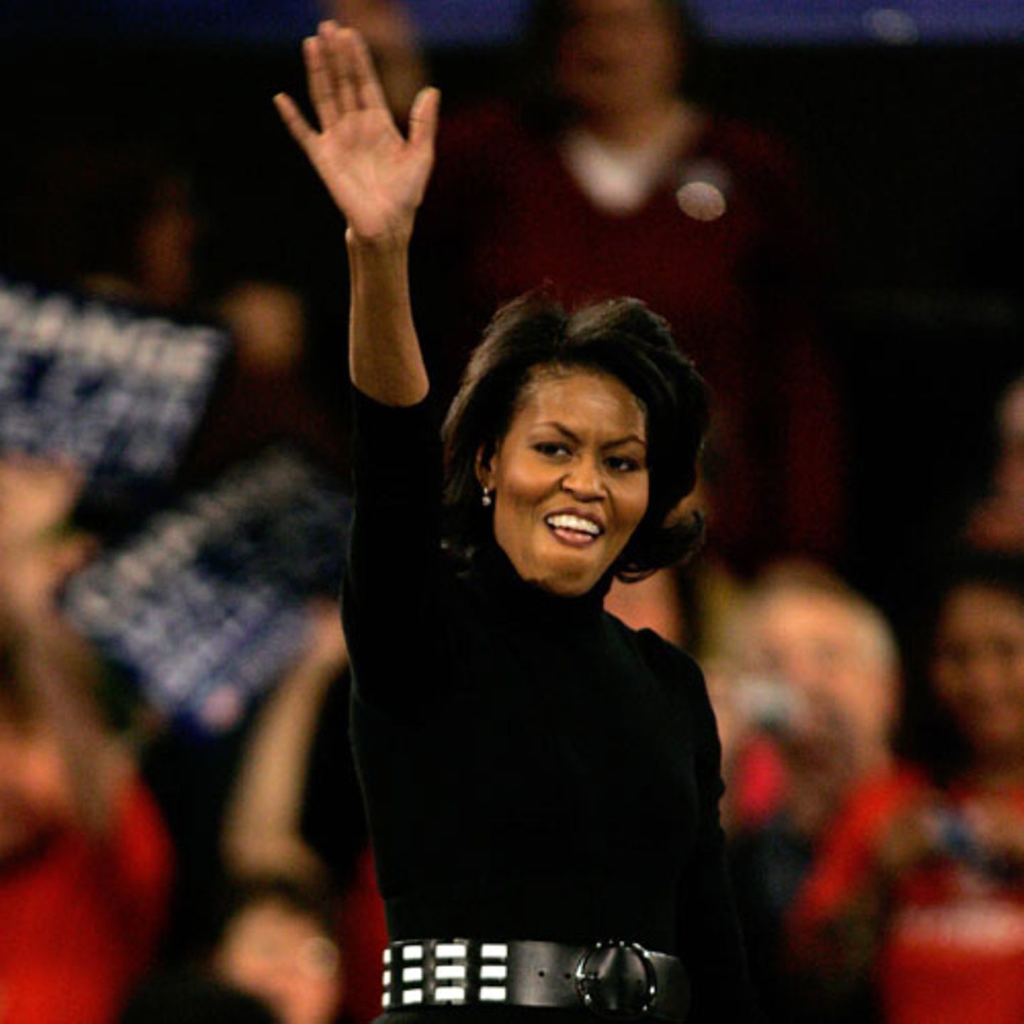 Früher: Michelle Obama