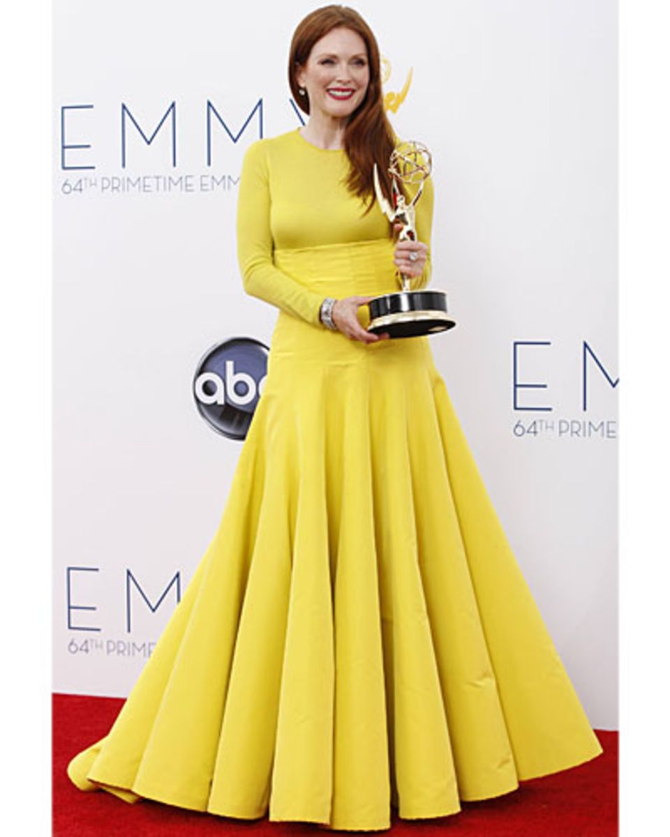 Platz 3: Julianne Moore bei der Emmy-Verleihung