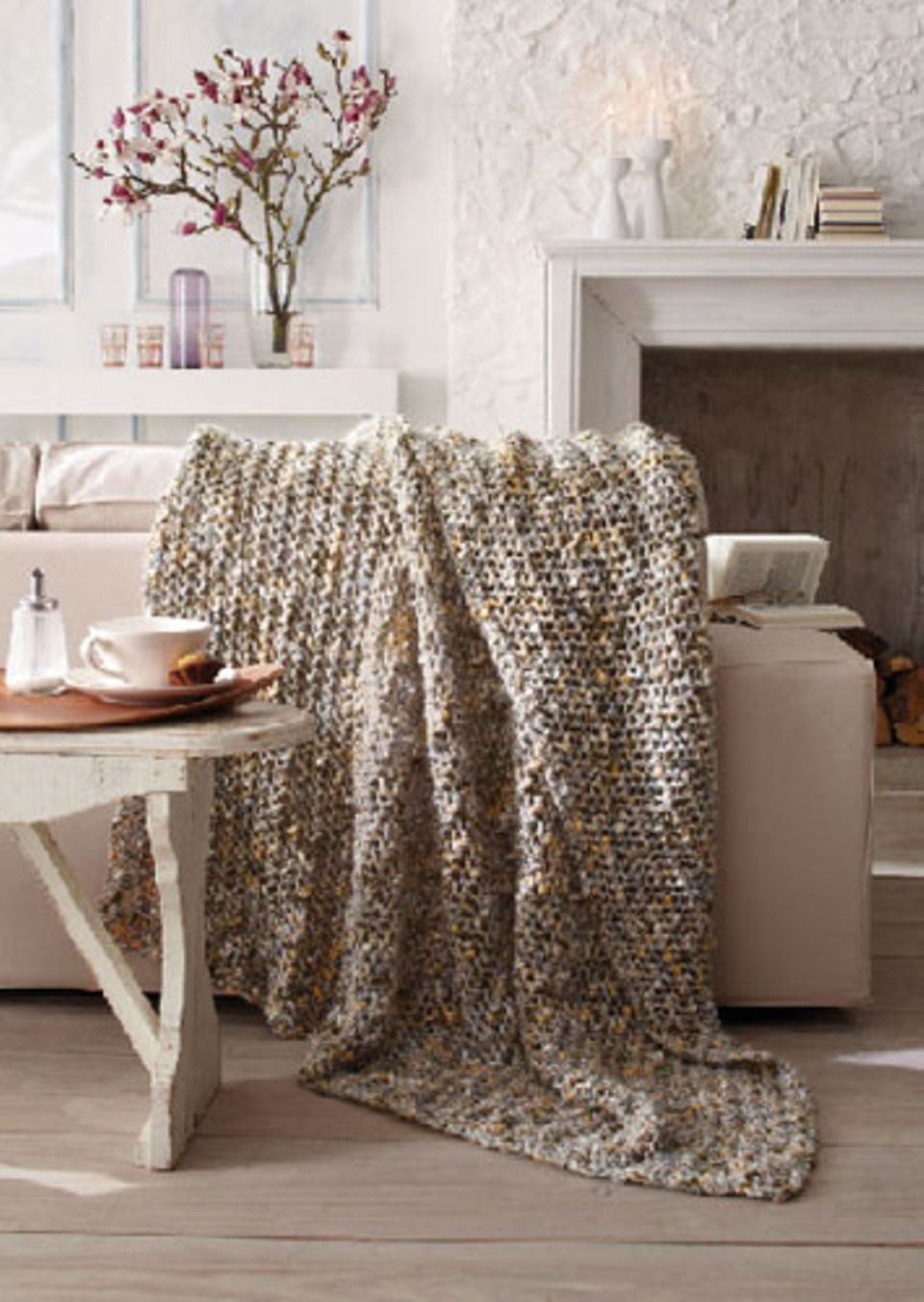 Decke stricken: Simple Anleitungen für kuschelige Decken