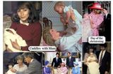 Die "Daily Mail" wirft gleich noch einen Blick ins Familien-Fotoalbum - wie haben sich denn damals die Eltern des Traumpaares über ihren Nachwuchs gefreut?
