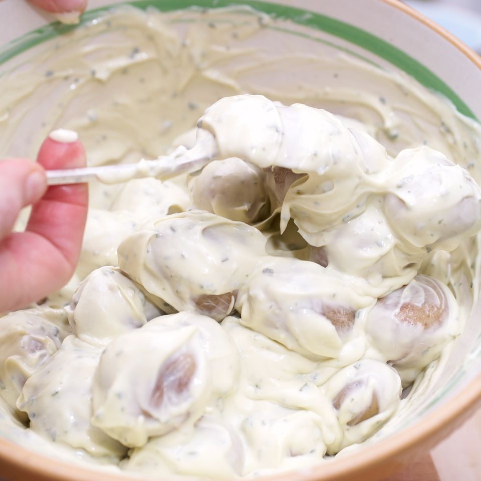 Kartoffelsalat mit Kräuter-Mayo
