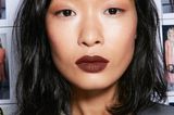 Make-up Trends 2017: Lippenstift in Beerentönen bei Emporio Armani
