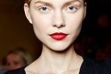 Make-up Trends 2017: Roter Lippenstift bei Zac Posen