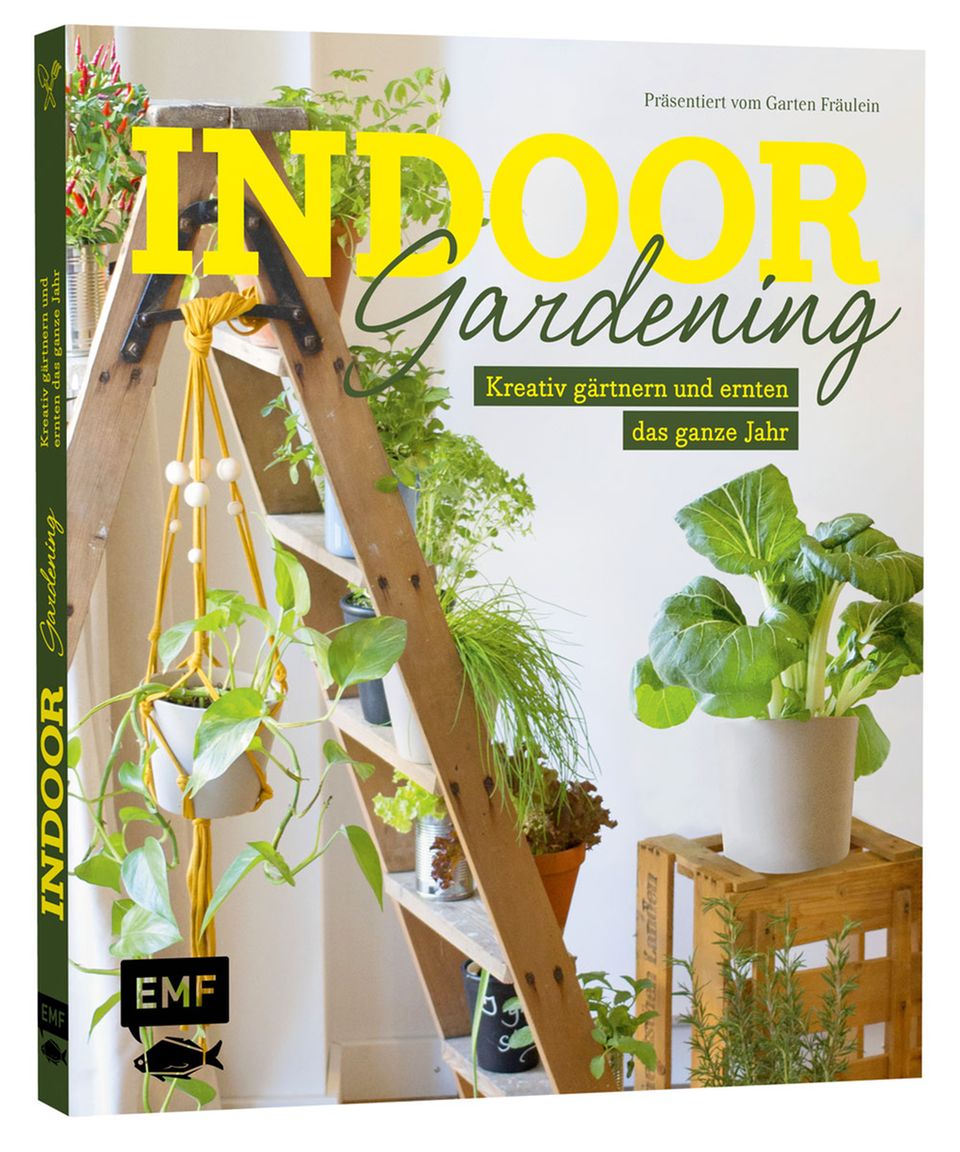 Buchtipp: Indoor-Gardening - Kreativ gärtnern und ernten das ganze Jahr