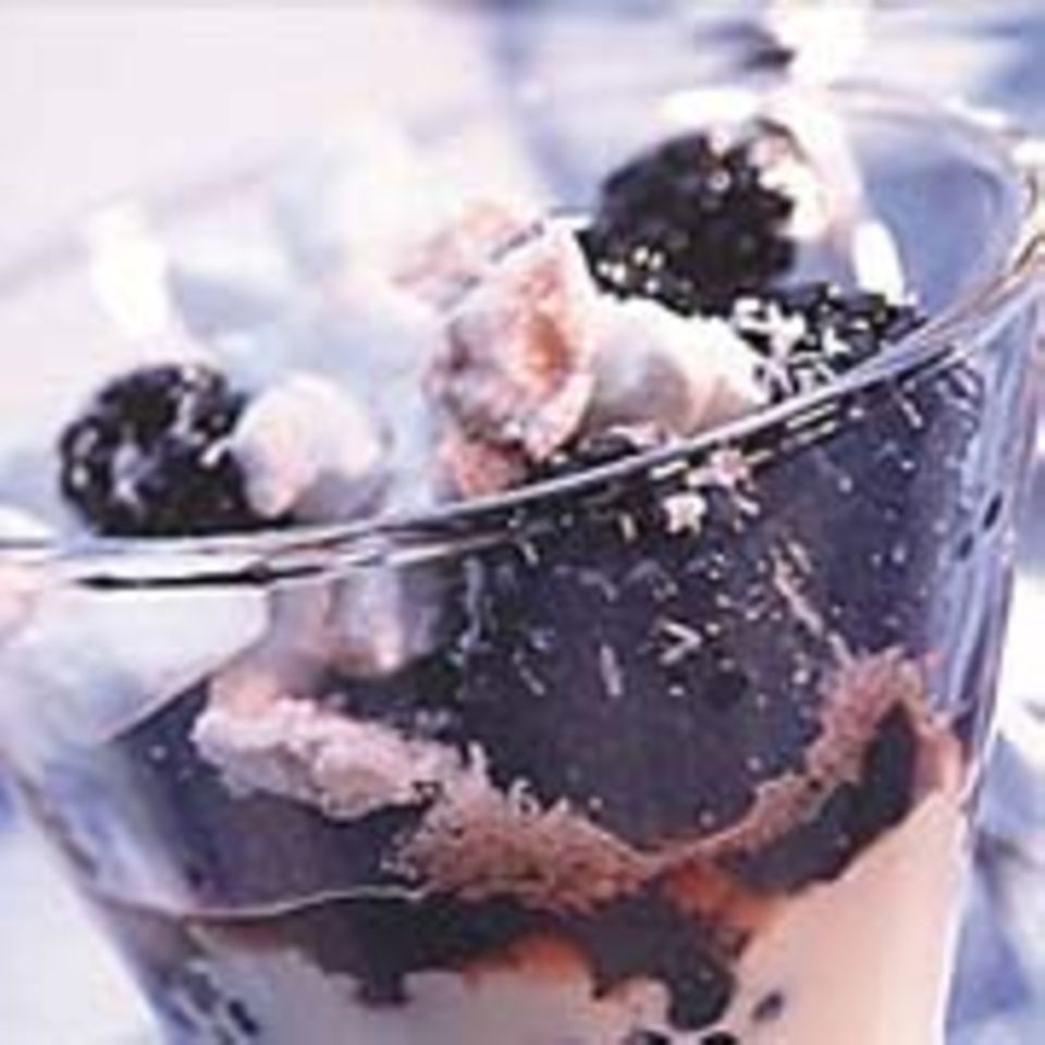 Brombeer-Vanille-Dessert