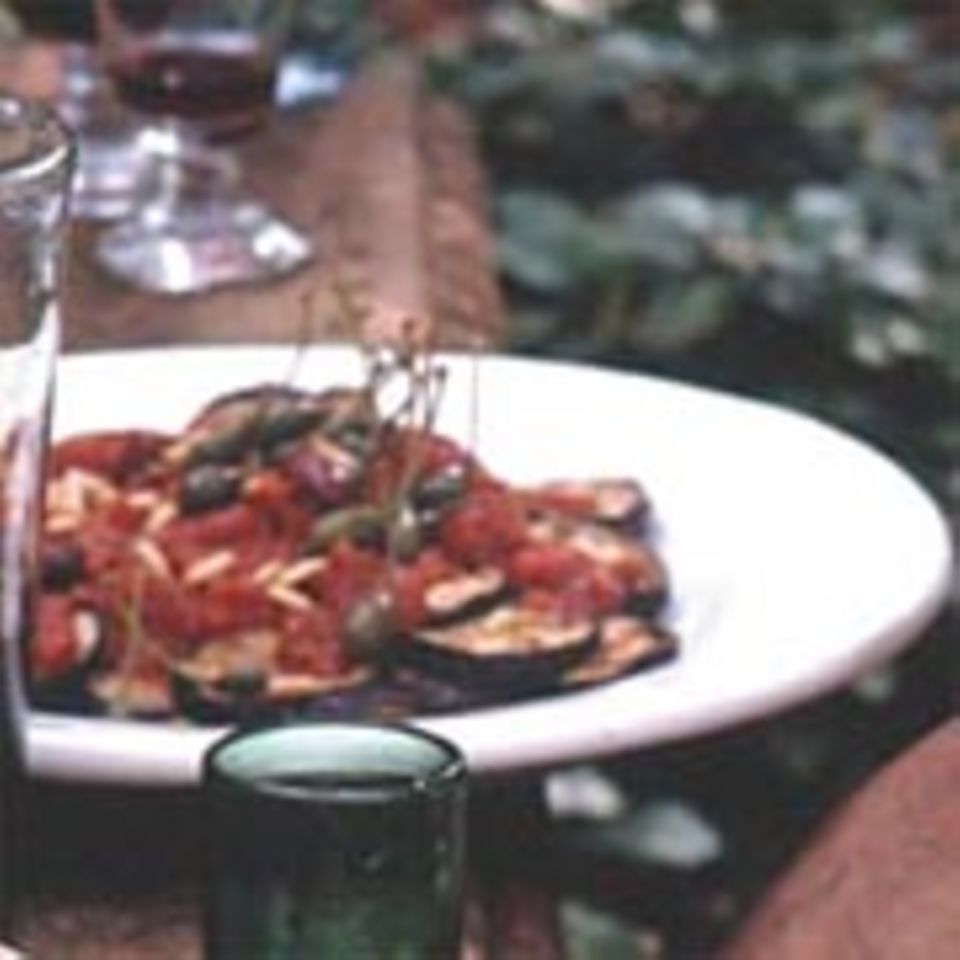 Insalata di melanzane - Salat mit Auberginen