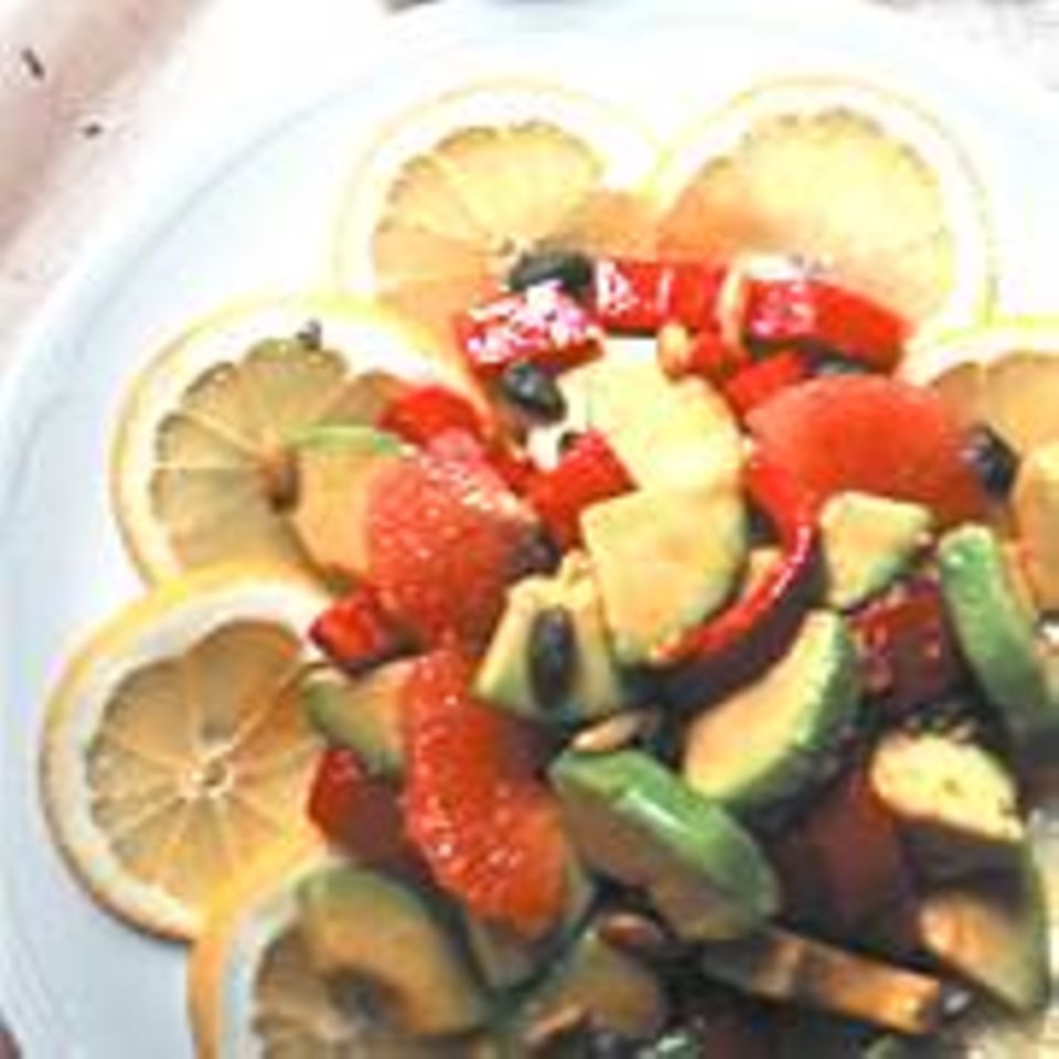 Avocado-Grapefruit-Salat