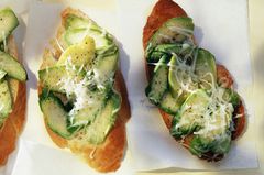 Spargel-Bruschetta Spargel-Bruschetta