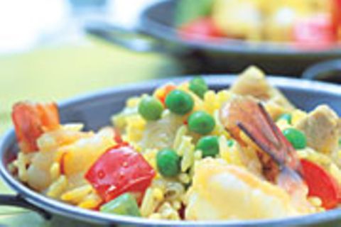 Schnelle Paella