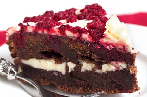 Schoko-Himbeer-Torte