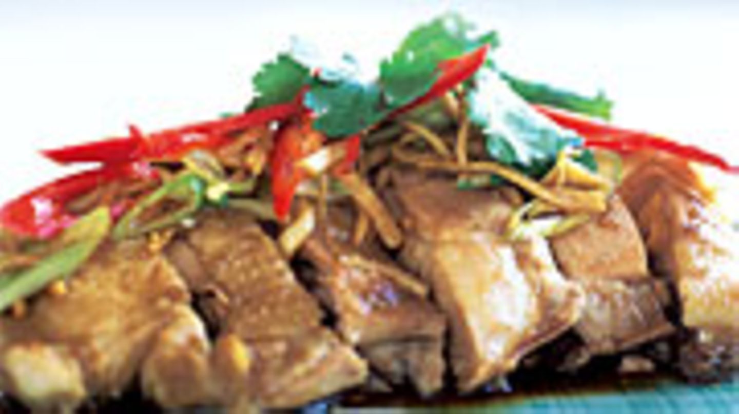 Sherry-Hähnchen mit Ingwersoße | BRIGITTE.de