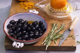 Eingelegte Oliven als Vorspeisen