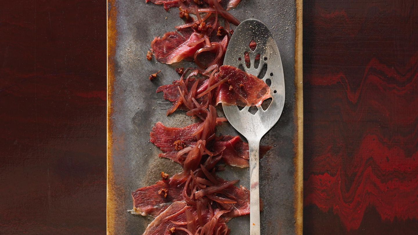Carpaccio von geräucherter Gänsebrust | BRIGITTE.de