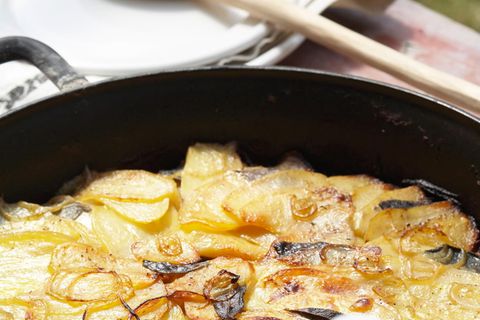 Kartoffelgratin vom Grill