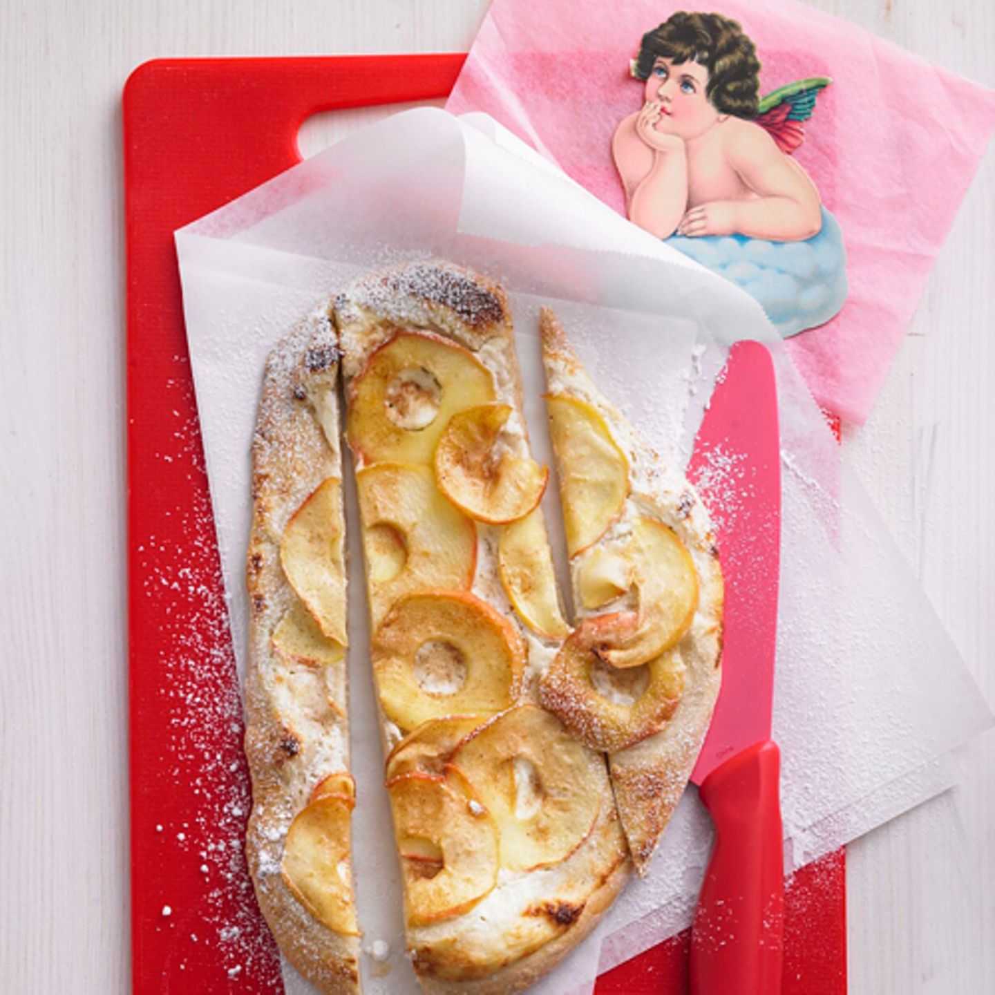 Leckere süße Variationen mit fertigem Pizzateig