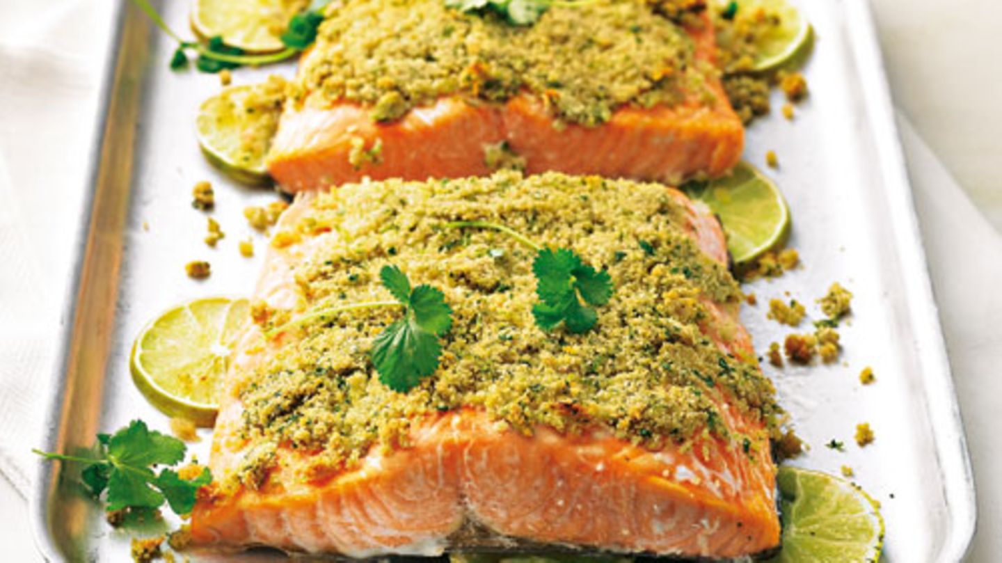 Gratinierter Lachs mit Ingwer | BRIGITTE.de